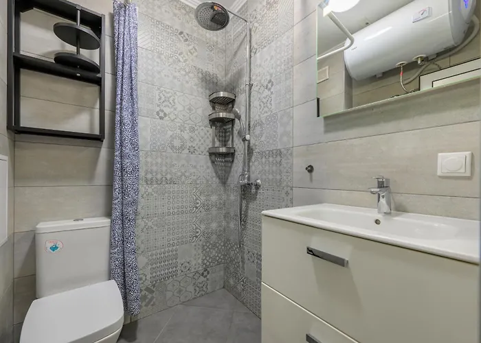 Apartman 1br Near Delta Mall Varna-terrace&private Parking Várna